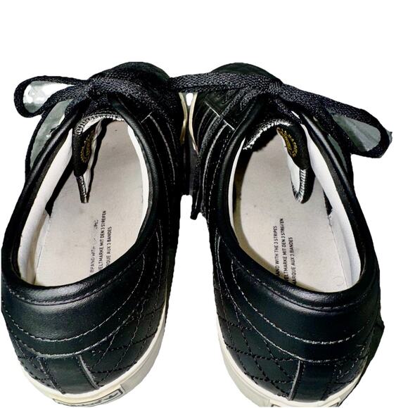 RARE Leather Adidas Seeley Premium Skate Shoe Black Quilt White Wall Mens US12 - Picture 4 of 8